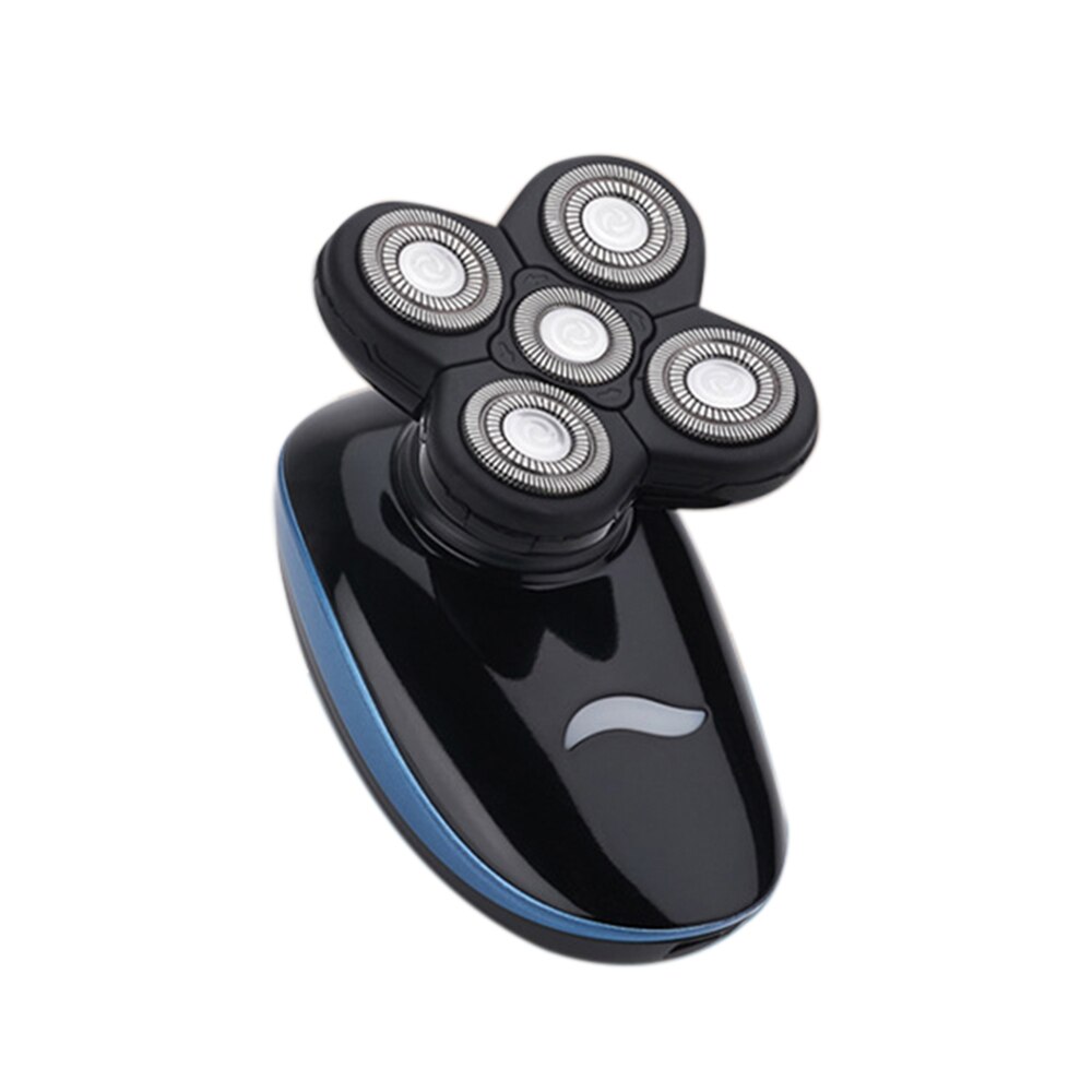 Aparat de ras Anself, Model RQ5885, Pentru fata si corp, 3W, USB, Negru/Albastru
