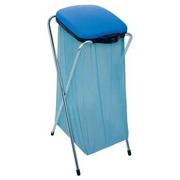 Suport pentru saci de gunoi “FIX MATIK 1”, cm 36 x 46 x 84-h, deschidere cu buton, pentru saci de la 20 l la 130 l, pentru colectare selectiva Suport pentru saci de gunoi “FIX MATIK 1”, cm 36 x 46 x 84-h, deschidere cu buton, pentru saci de la 20 l la 130 l, pentru colectare selectiva