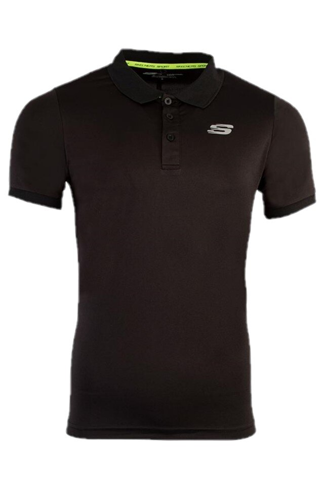 Tricou Barbati Skechers Levi V2, Negru, M