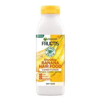 Balsam de par Garnier Fructis Hair Food Banana, pentru parul uscat, 350 ml Balsam de par Garnier Fructis Hair Food Banana, pentru parul uscat, 350 ml
