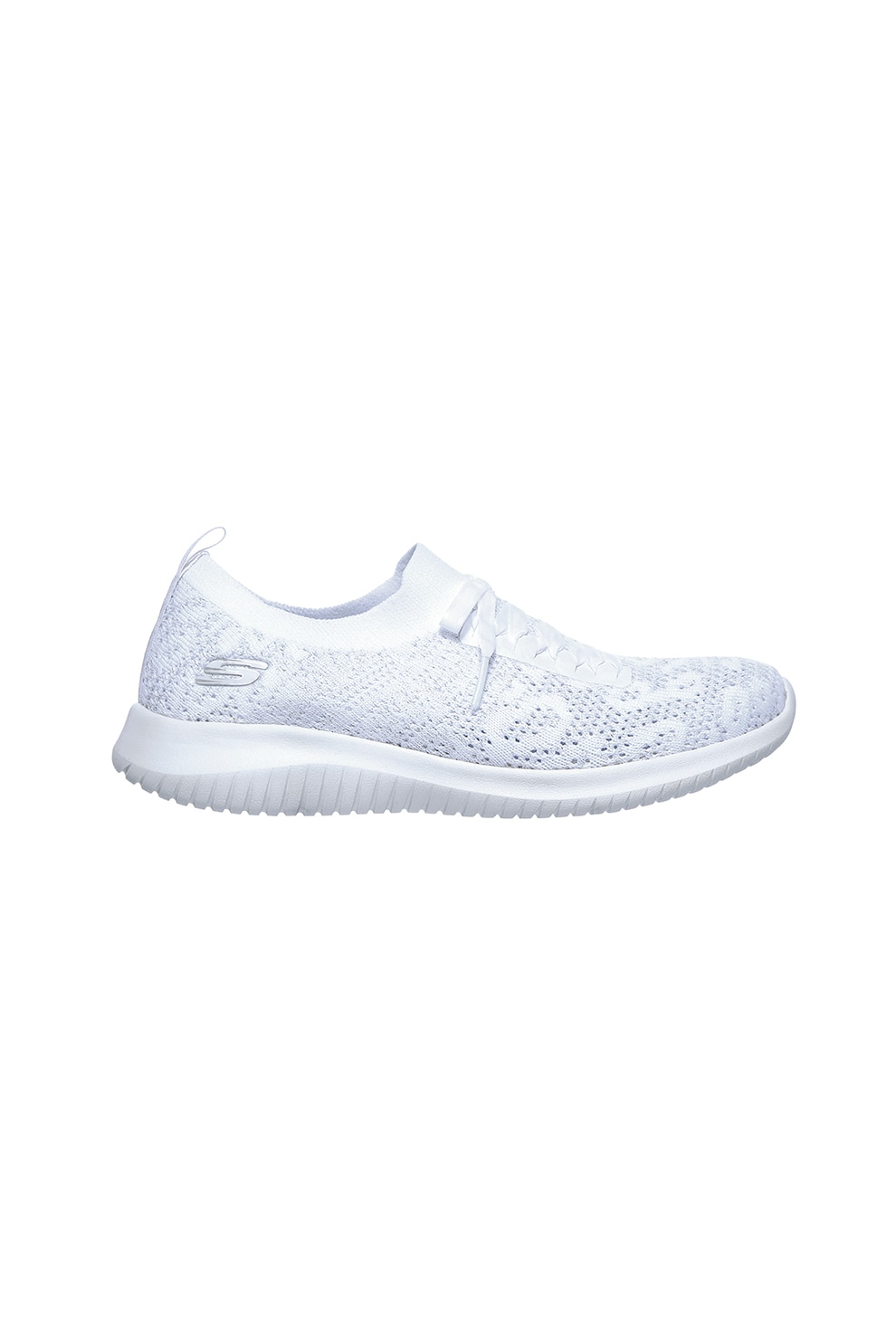 Skechers, Pantofi sport slip-on din plasa tricotata Ultra Flex - Windy Sky