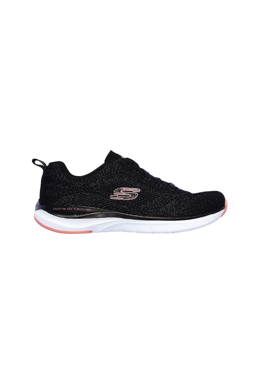 Skechers, Pantofi sport cu insertii din material textil Ultra Groove