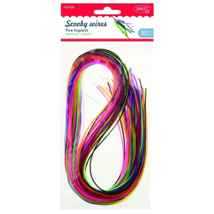 Accesorii craft Fire impletite rotunde, AD004