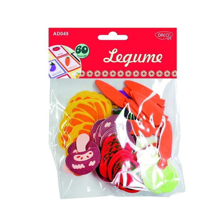 Accesorii craft - AD049 legume spuma DACO