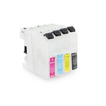 Cartuse reincarcabile Brother LC123BK, LC123C, LC123M, LC123Y Cartuse reincarcabile Brother LC123BK, LC123C, LC123M, LC123Y