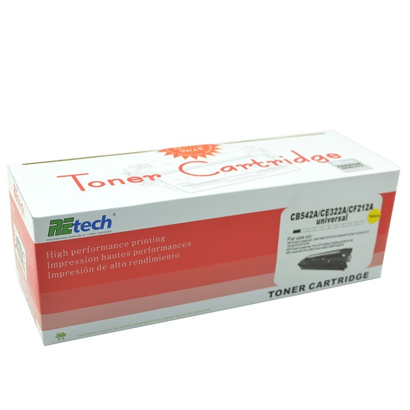 Cartus toner universal compatibil 125A, 128A, 131A pentru HP, Yellow (1800 pagini)