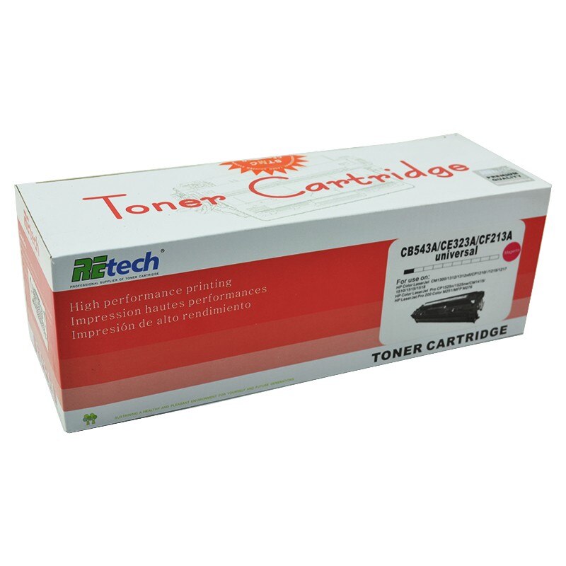 Cartus toner universal compatibil 125A, 128A, 131A pentru HP, Magenta (1800 pagini)