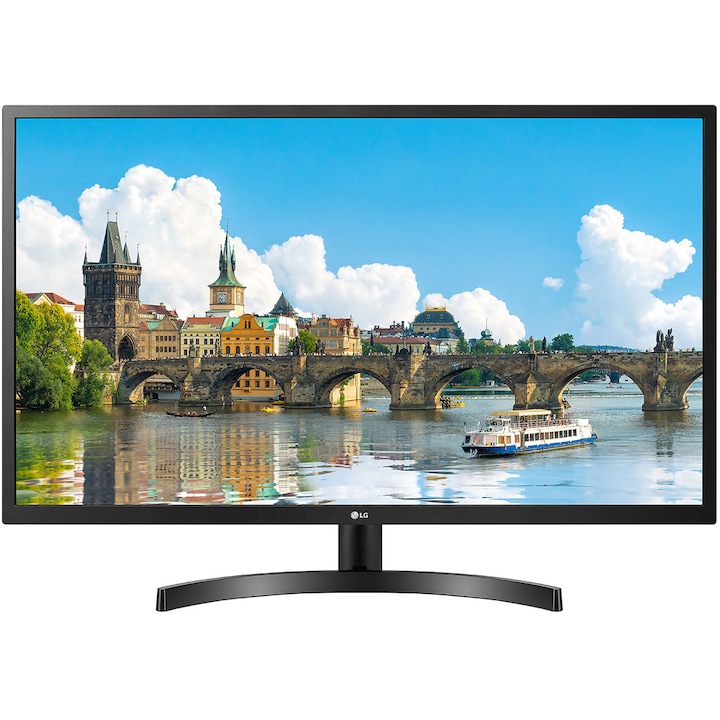 LG 32MN500M-B LED monitor, 31.5”, IPS, Full HD, FreeSync, VESA, HDMI, Fekete