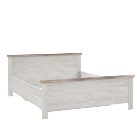 Pat Kring Nibe, 168.5 x 86 x 207 cm, suprafata dormit 160x200 cm , alb antic