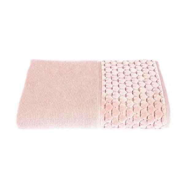 Prosop fata Adria, 50x90 cm, Roz, 100% bumbac