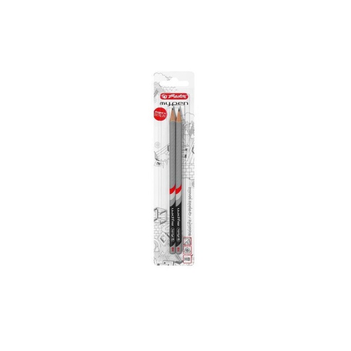 2 db Herlitz My.Pen ceruza készlet, ólom HB