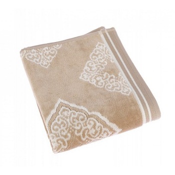 Prosop fata Mabel, 50x90 cm, Bej 100% bumbac Prosop fata Mabel, 50x90 cm, Bej 100% bumbac