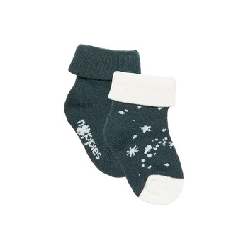 Set 2 perechi sosete bebe, Noppies, Milo, gri inchis Set 2 perechi sosete bebe, Noppies, Milo, gri inchis