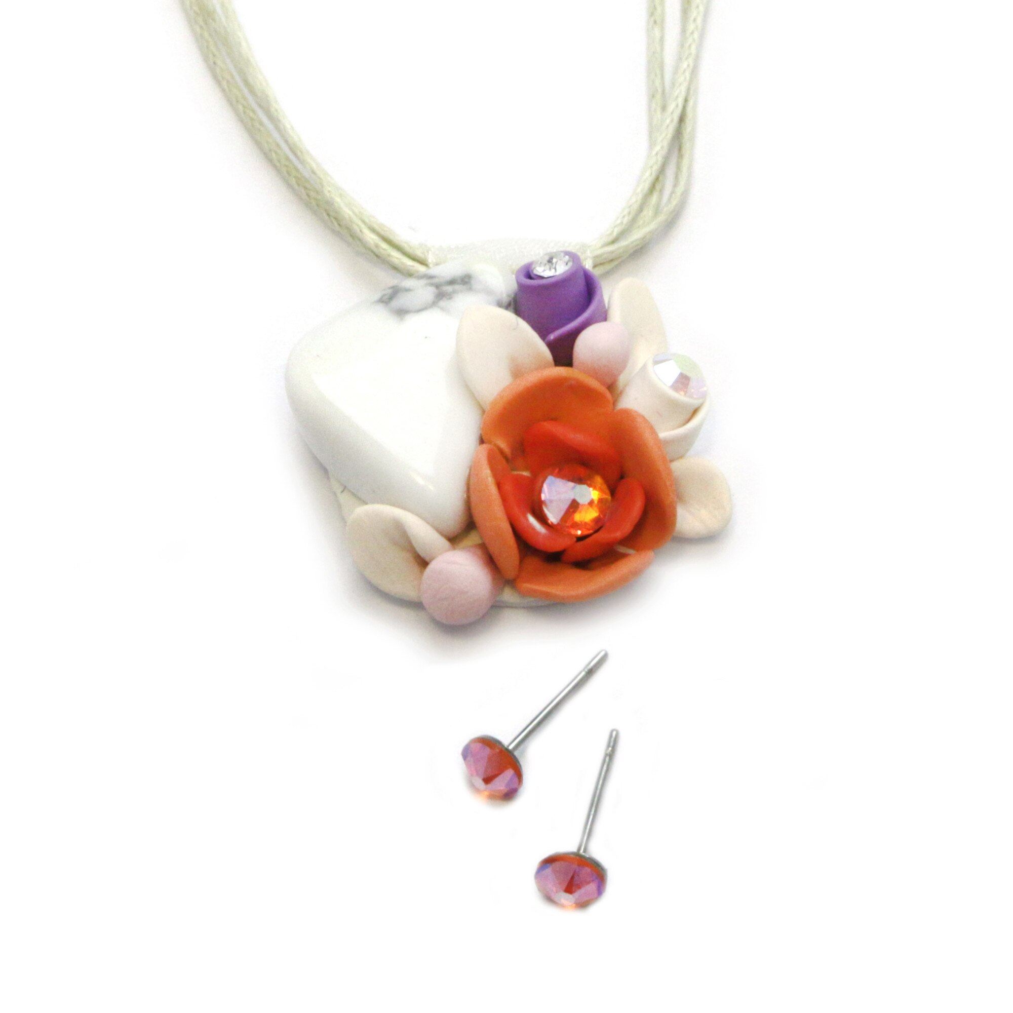 Set Magnezit cu cristale, Miidefloriart - model 61