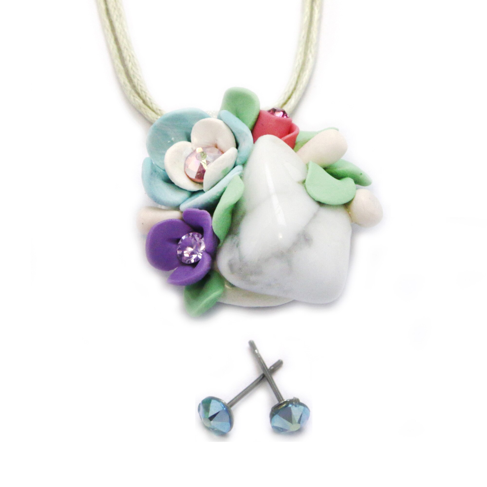 Set Magnezit cu cristale, Miidefloriart - model 69