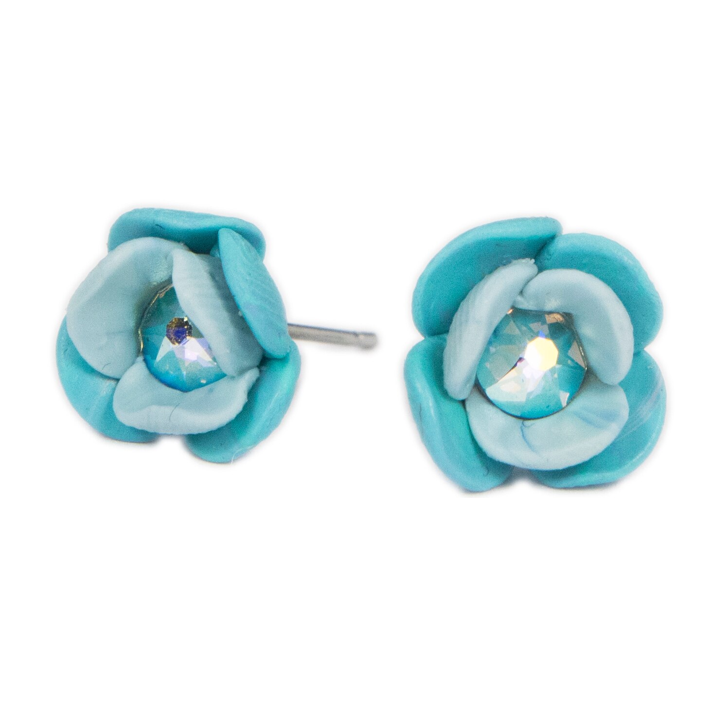 Cercei handmade cu cristale, Miidefloriart - model 103