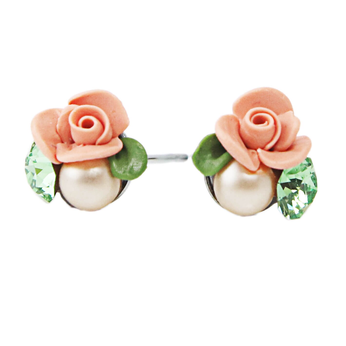 Cercei handmade cu cristale, Miidefloriart - model 168