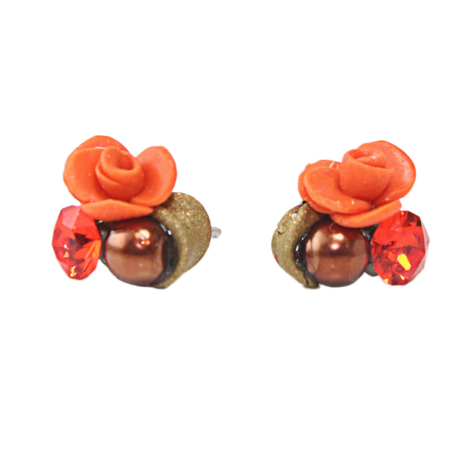 Cercei handmade cu cristale, Miidefloriart - model 158