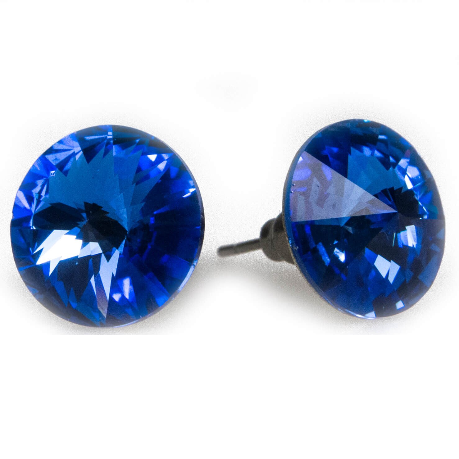 Cercei Rivoli ss48, Miidefloriart - albastru - model 02