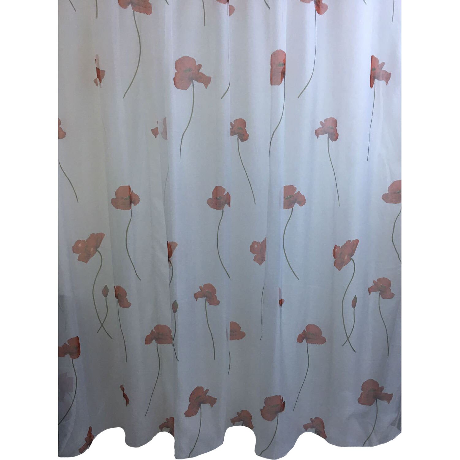 Perdea voal cu rejansa Poppy Liz Line, 600x245 cm, poliester, multicolor