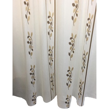 Perdea brodata cu rejansa Olive Liz Line, 300x245 cm, poliester, ivoire Perdea brodata cu rejansa Olive Liz Line, 300x245 cm, poliester, ivoire
