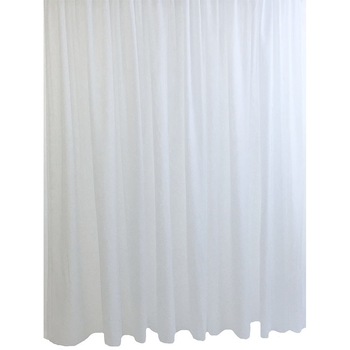 Perdea voal cu rejansa Basic Liz Line, 600x245 cm, poliester, alb Perdea voal cu rejansa Basic Liz Line, 600x245 cm, poliester, alb