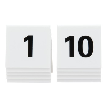 Set 10 numere de masa 1-10, Securit Set 10 numere de masa 1-10, Securit