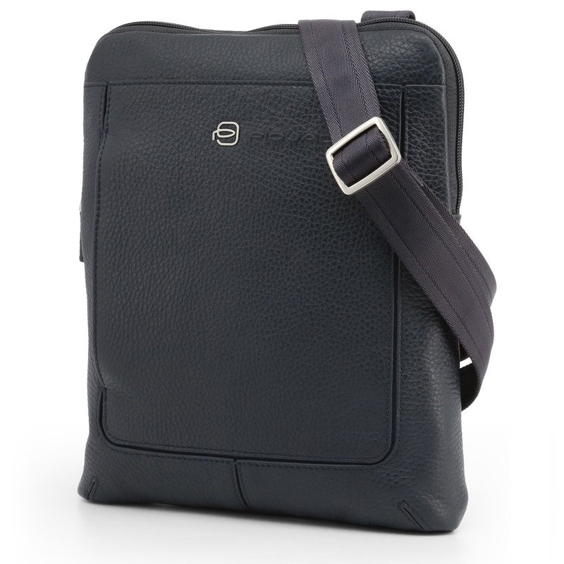 Geanta crossbody, port iPad din piele naturala CA1358VI/BLU, bleumarin