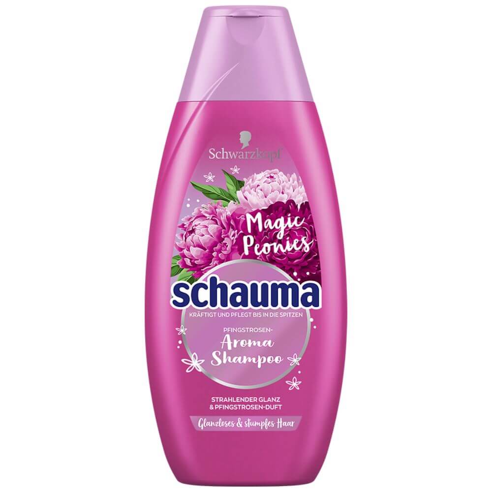 Sampon SCHAUMA Flower Kiss, 400 ml, cu Extract de Flori, pentru Par Mat