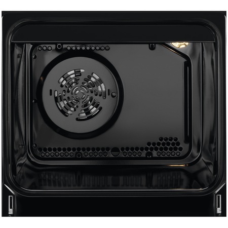 Aragaz Electrolux LKR540202X, Electric, Plita vitroceramica, 4 zone de gatit, Cuptor electric multifunctional, Clasa A, 50 cm, Inox