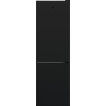 Combina frigorifica Electrolux LNT7ME32M1, 324 l, NoFrost, Clasa E, H186 cm, Sticla neagra