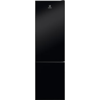 Combina frigorifica Electrolux LNT7ME34K1, 360 l, NoFrost, Twin Tech, Extra Chill, Racire 360, Control electronic, Clasa E, H 201 cm, Sticla neagra Combina frigorifica Electrolux LNT7ME34K1, 360 l, NoFrost, Twin Tech, Extra Chill, Racire 360, Control electronic, Clasa E, H 201 cm, Sticla neagra