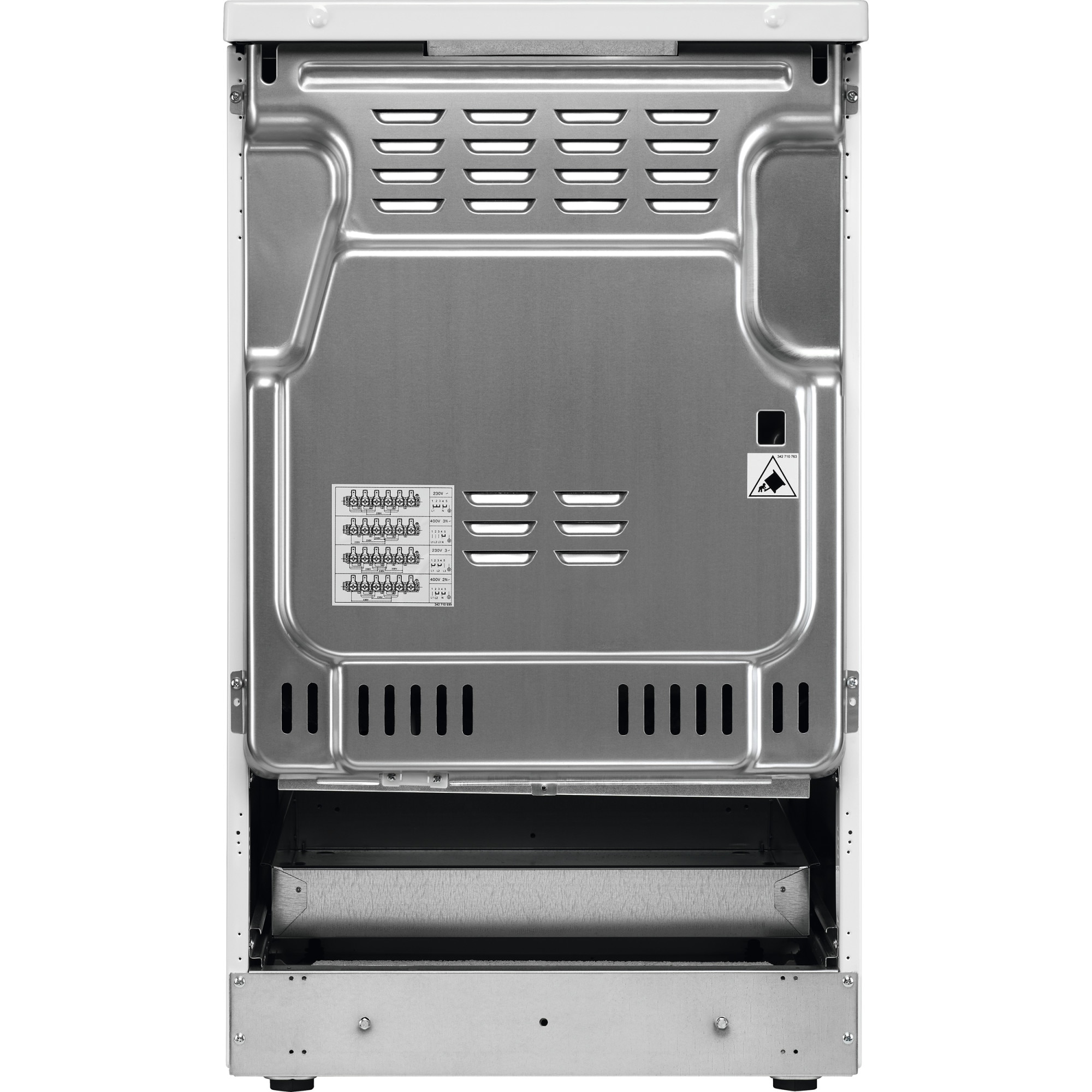 Aragaz AEG CCB56471BW, Plita vitroceramica, 4 zone de gatit, Grill, SteamBake, AirFry, Clasa A, 50 cm, Alb
