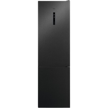 Combina frigorifica AEG RCB736E5MB, 360 l, NoFrost, Display, Clasa E, H 201 cm, Gri Combina frigorifica AEG RCB736E5MB, 360 l, NoFrost, Display, Clasa E, H 201 cm, Gri