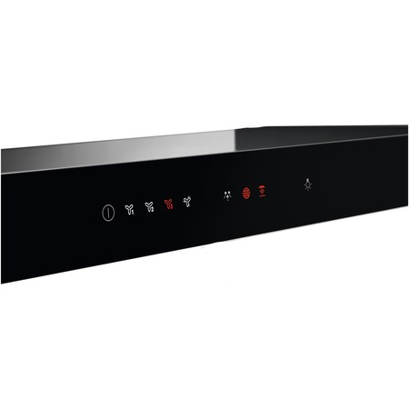 Hota incorporabila decorativa AEG DBE5661HG, Putere de abosrbtie 700 mc/h, 1 motor, Conectivitate plita, Touch control, 60 cm, inox