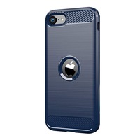 Husa Flexibila Antisoc Carbon pentru iPhone SE 2 (2020), Graphite