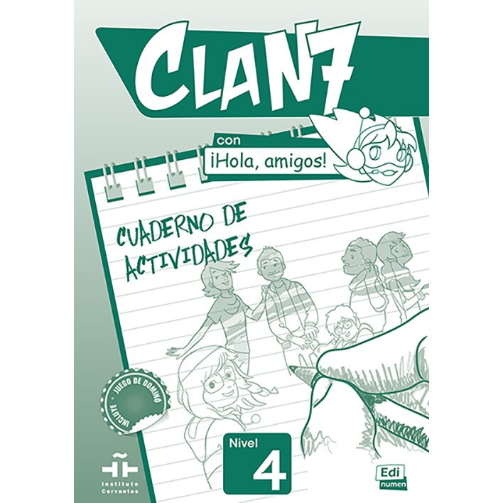 Clan 7 Con Hola Amigos: Cuaderno de actividades + CD -