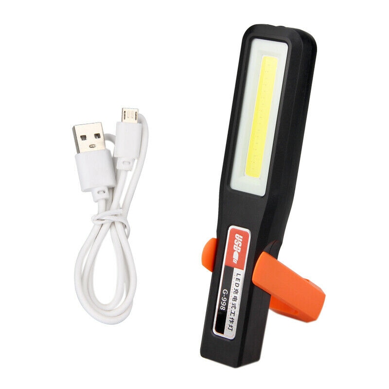 Lanterna LED 5W, reincarcabila, magnet, 2 moduri de functionare