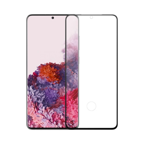 Folie Protectie Ecran Sticla 3d Full Cover Ultra Sonic Cellara Pentru Samsung Galaxy S20 - Negru