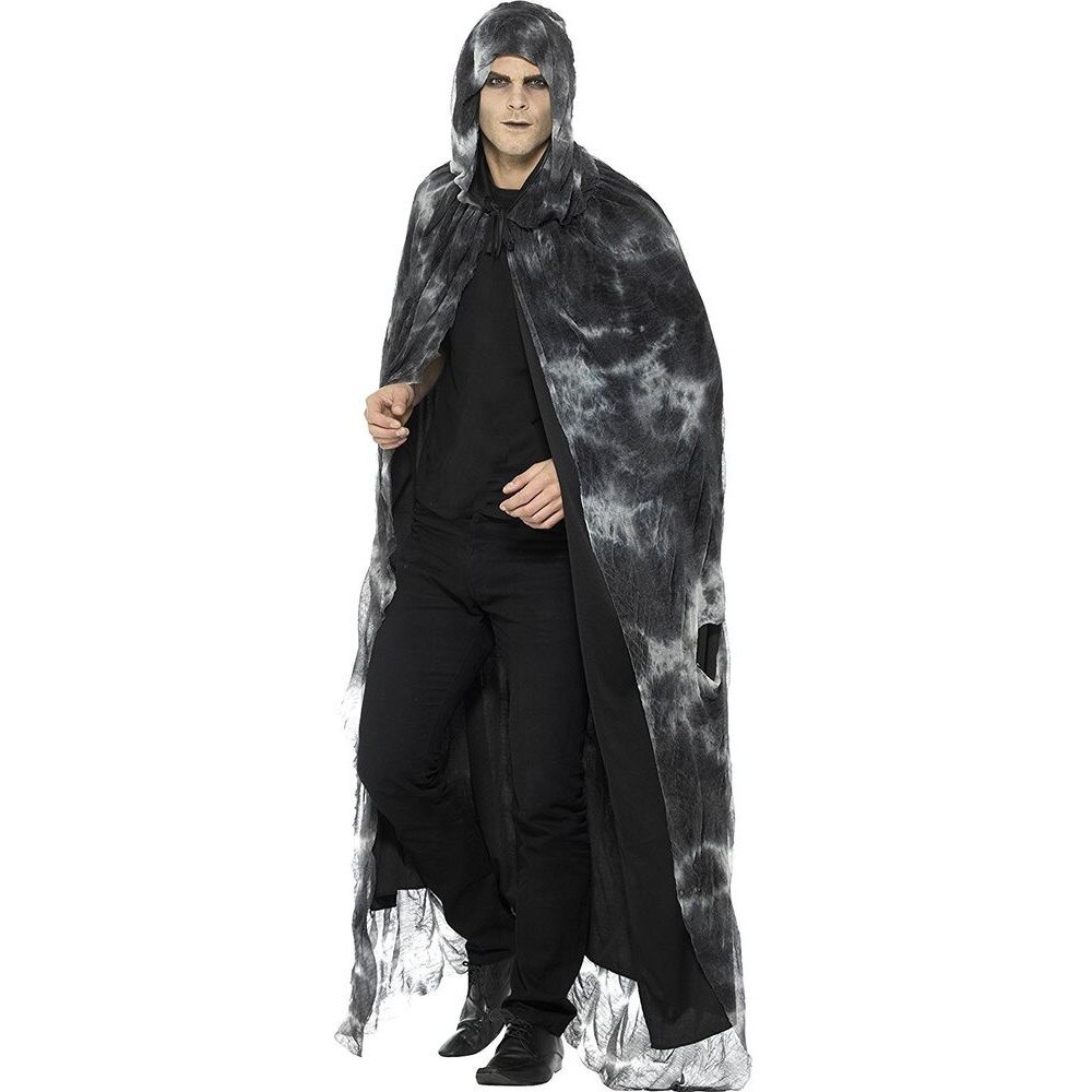 Pelerina gri cu umbre, marime , Smiffy