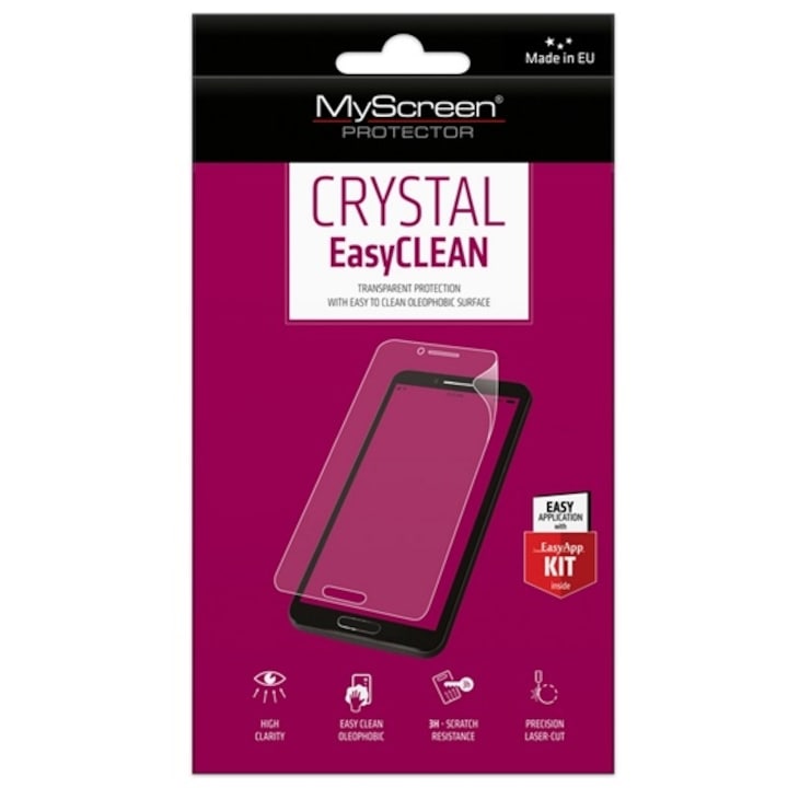 Myscreen Crystal Képernyővédő Fólia Samsung Galaxy A71, Sm-A715F, Készülékhez, Átlátszó, Nem Íves