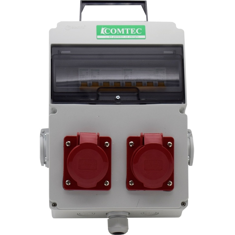 Tablou Santier 10L IP66 Echipat T2x16+M2x16, Comtec