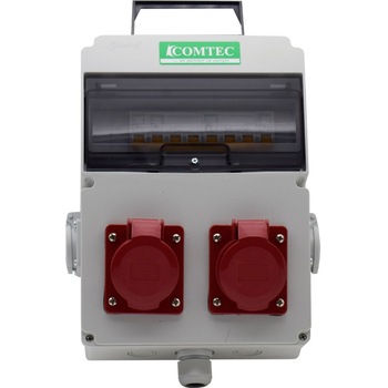 Tablou Santier 10L IP66 Echipat T2x16+M2x16, Comtec Tablou Santier 10L IP66 Echipat T2x16+M2x16, Comtec