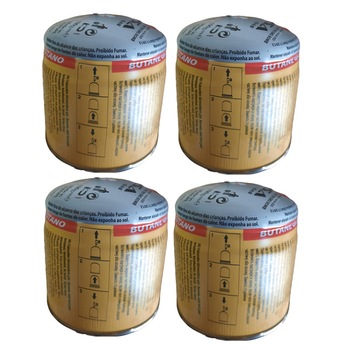 Set 4 rezerve gaz butan 190 grame, ALPEN Set 4 rezerve gaz butan 190 grame, ALPEN