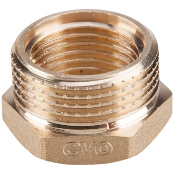 Reductie Alama EvoTools, diametru exterior - interior de 1/2 Reductie Alama EvoTools, diametru exterior - interior de 1/2