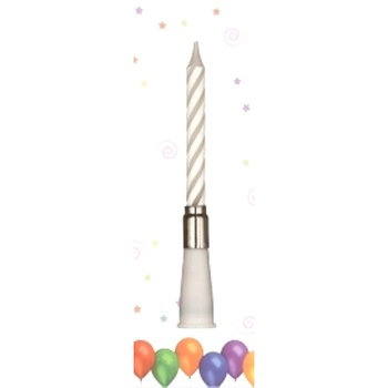 Lumanare pentru tort, muzicala, alba Lumanare pentru tort, muzicala, alba