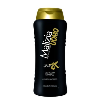 Gel de dus – sampon energizant Malizia uomo Gold Energizzante 250ml Gel de dus – sampon energizant Malizia uomo Gold Energizzante 250ml