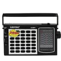 Radio portabil FM TV MW SW, Leotec, Jack 3.5 mm, antena telescopica, potentiometru volum