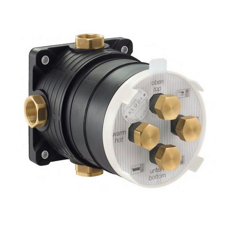 Corp ingropat Kludi Flexx.Boxx pentru baterii ingropate dus cu/fara divertor