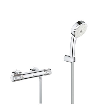 Set Baterie cabina dus termostat Grohe Grohtherm 1000 Performance, set dus 3 tipuri jet,porter,Cosmo Set Baterie cabina dus termostat Grohe Grohtherm 1000 Performance, set dus 3 tipuri jet,porter,Cosmo